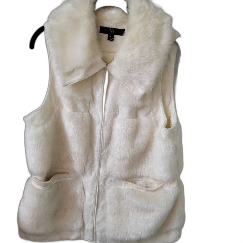 Faux Fur Vest by Rachel Zoe - Size Med